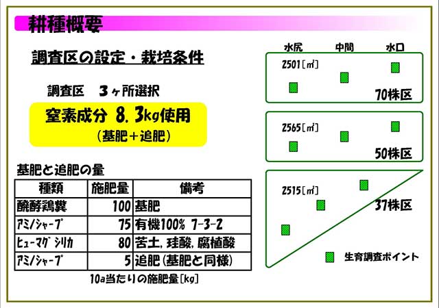 耕種概要